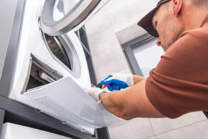 Home Appliances Technician Repair Broken Washer